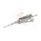 Original lishi lock pick car decoder 2 in 1 hu198 4 depths 3d
