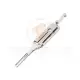 Original lishi lock pick car decoder 2 in 1 hu198 4 depths 3d2