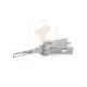 Original lishi 2 in 1 pick decoder tool hu101v3 ag 10 cuts side