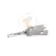 Original lishi 2 in 1 pick decoder tool hu101v3 ag 10 cuts anti glare side1