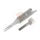 Lishi lock pick car key decoder 2 in 1 hu92 v3 for bmw 3d