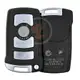 Remote Key BMW 2002 2007 433MHz 4 Buttons Aftermarket PCF7942 ID46 Remote Type Remote Key