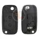 Renault All Models 2007 2015 Flip Key Remote Shell 2 Buttons Aftermarket Brand