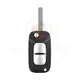 Renault All Models 2007 2015 Flip Key Remote Shell 2 Buttons Aftermarket Brand Remote Shell Type Flip Remote Shell