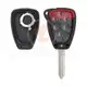 Chrysler Dodge Jeep Head Key Remote Shell 2+1 Buttons Aftermarket Brand Panic Button Yes