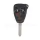 Chrysler Dodge Jeep Head Key Remote Shell 2 Buttons Aftermarket Brand Panic Button No