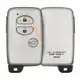 Toyota Land Cruiser Prado 2010 2018 Smart Key Remote Shell 3 Boutons Boutons 3