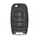 KIA Flip Key Remote Shell 3+1 Buttons Sedan Trunk HYN14R Blade Panic Button Yes