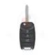 KIA Flip Key Remote Shell 3+1 Buttons Sedan Trunk HYN14R Blade Remote Shell Type Flip Remote Shell