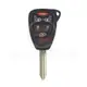 Chrysler Dodge Jeep 2004 2007 Llave principal Carcasa remota 6 botones Botón de pánico Sí
