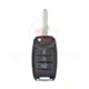 KIA Flip Key Remote Shell 4 Buttons SUV Trunk HYN14 Blade Remote Shell Type Flip Remote Shell