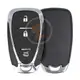 Chevrolet Smart Key Shell 3 Buttons Sedan Trunk AM Panic Button No