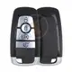 Ford Smart Key Remote Shell 3+1 Buttons SUV Trunk Buttons 4