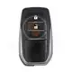 Toyota 2016 2022 Smart Key Remote Shell 2+1 Bouton Statut Marché secondaire