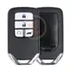 Coque de clé intelligente Honda, 4 boutons, bouton de panique pour coffre de SUV, non