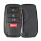 Toyota Smart Key Remote Shell 4B Big Trunk AM Status Aftermarket