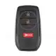 Toyota Smart Key Shell 2+1 Buttons Aftermaket Emergency Key/blade Included