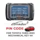 Lonsdor pin code for toyota yaris 2023 mechanical key 4a