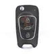 Xhorse VVDI Key VVDI2 Tool Wireless Flip Key Remote3 Buttons KIA Hyundai Type with Chip XNHY02EN Panic Button No