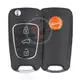Xhorse VVDI Key VVDI2 Tool Wireless Flip Key Remote3 Buttons KIA Hyundai Type with Chip XNHY02EN Buttons 3