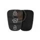 Replacement Rubber Pad Silicon 3 buttons For Hyundai Solaris Accent Tucson l10 l20 l30 / KIA Rio Ceed Flip Key Remote Shell Buttons 3