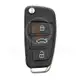Audi Q7 A6L Normal Flip Key Remote 2006 433MHz 3 Buttons Buttons 3