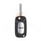 Renault Kangoo Clio3 Flip Key Remote 2006 2015 433MHz 2 Boutons Bouton Panique Non