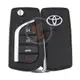 Botones remotos Toyota Flip Key reacondicionados 4