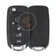 Flip Key Remote 433MHz 4 Buttons Aftermarket MEGAMOS AES Remote Type Flip Key Remote