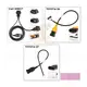 Cables OBDSTAR CAN Direct Kit con Toyota 24 y 27 Cable W