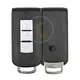 Smart Proximity Mitsubishi Mirage 433MHz 2 Buttons Aftermarket Hitag 3 Remote Type Smart Proximity