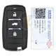 Genuine Changan CS15 CS35 CS75 Smart Key 3 Buttons Remote Type Smart Proximity
