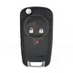 Chevrolet Spark Flip Key Remote 2013 P/N: 94543201 433MHz 3 Buttons Panic Button Yes