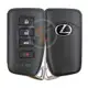 Genuine Lexus Smart Proximity P/N: 89904 78J50 433MHz 4 Buttons Remote Type Smart Proximity