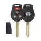 Original Nissan Sunny Head Key Remote 2012 2015 P/N: 28268 3AA0E Buttons 4