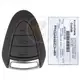 Genuine Porsche Head Key Remote Frequency 433MHz
