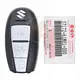 Véritable Suzuki SX4 Smart Proximity P/N : 37172 61M00 2 boutons Statut authentique