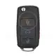 Volkswagen Passat Jetta Flip Key Remote 2011 2017 315MHz 4 Buttons Frequency 315MHz