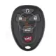 Remote Key 2016 2018 315MHz 5 Buttons Frequency 315MHz