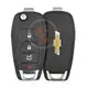 Genuine Flip Key Remote Chevrolet Cruze 434MHz 4 Buttons ID 46 Remote Type Flip Key Remote