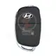 Genuine Hyundai Elantra Flip Key Remote 2017 2018 P/N: 95430 F2000 Buttons 4