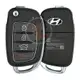 Genuine Hyundai Elantra Flip Key Remote 2017 2018 P/N: 95430 F2000 Remote Type Flip Key Remote