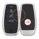 Autel IKEYAT003BL Independent Universal Smart Key Remote 3 Buttons Emergency Key/blade Included