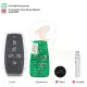 Autel ikeyat005dl independent universal smart remote key 5 buttons details