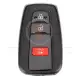 Autel ikeyty8a3l smart remote key 3 buttons for toyota front 1