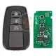 Autel ikeyty8a3bl universal smart remote key 3 buttons for toyota