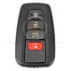 Autel ikeyty8a4al universal smart remote key 4buttons front 1