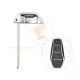 Byd 2025 smart remote emergency key blade uncut type 2