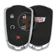 Original cadillac 2018 2021 smart key remote shell 5 buttons Remote Type FBS4