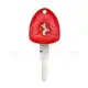 Original ferrari 2005 2010 remote key shell normal blade 3 buttons back